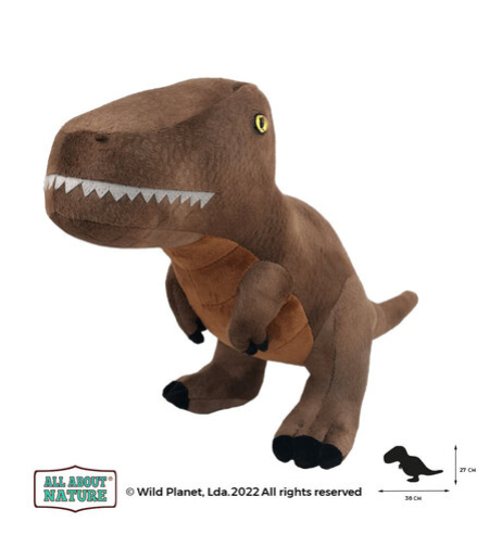 Плюшена играчка, Динозавър T-Rex 40см. Wild Planet