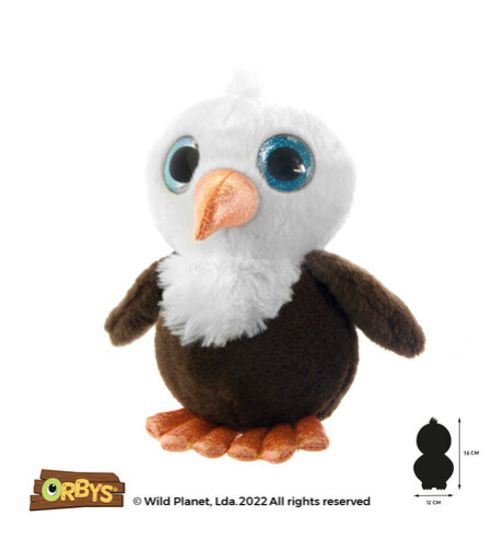 Плюшена играчка, Бебе орел 15см Wild Planet