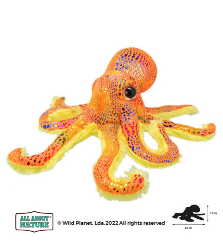Плюшена играчка, Октопод 26см. Wild Planet