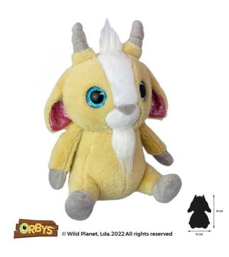 Плюшена играчка, Козичка 19см. Wild Planet