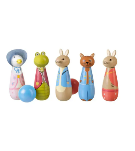 Дървен Боулинг -  Peter Rabbit™