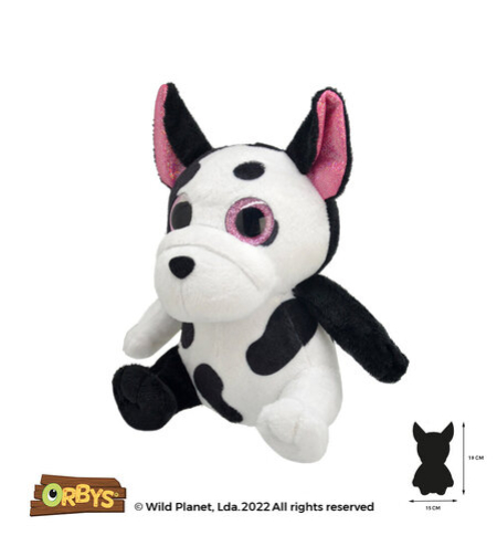 Плюшена играчка, Френски булдог 19см. Wild Planet