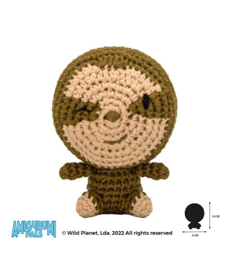 Ръчно плетена играчка, Ленивец 12см Wild Planet