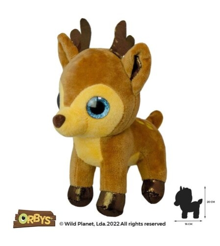 Плюшена играчка, Сърничка 19см Wild Planet