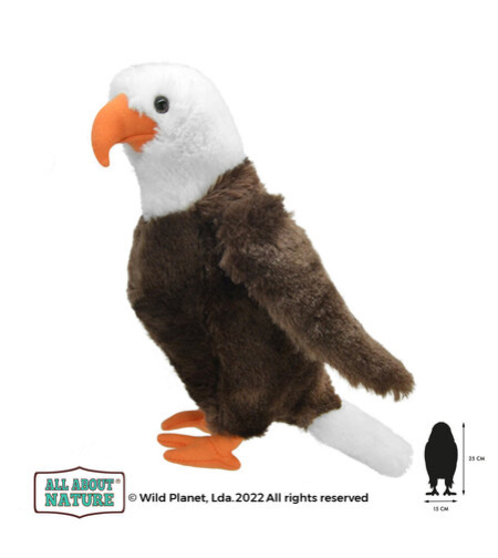 Плюшена играчка, Орел 25см. Wild Planet