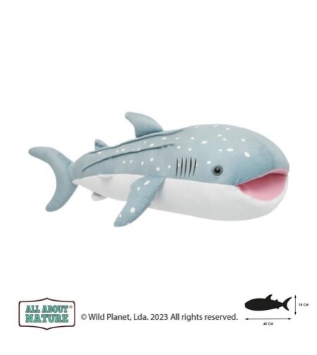 Плюшена играчка, Китова Акула 40см. Wild Planet