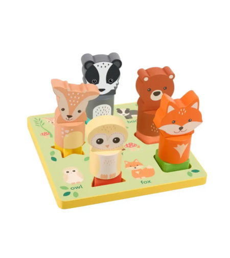 3D Пъзел с животни - Woodland Animals
