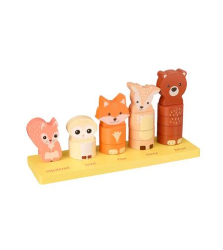 Низанка за броене с животни - Woodland Animals