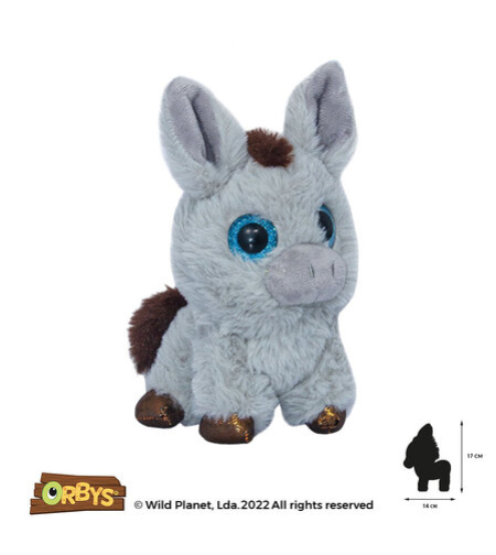 Плюшена играчка, Магаре 17см. Wild Planet