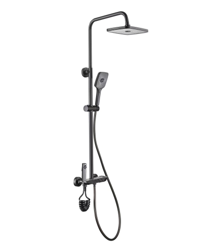 BTR-108S Душ система PIANO (черна)