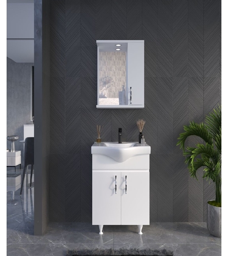 YNS-01  Комплект PVC шкафове за баня 65 см