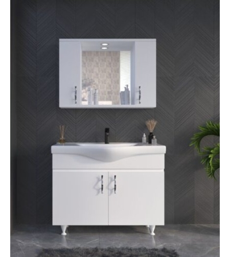 YNS-02 Комплект PVC шкафове за баня 80 см