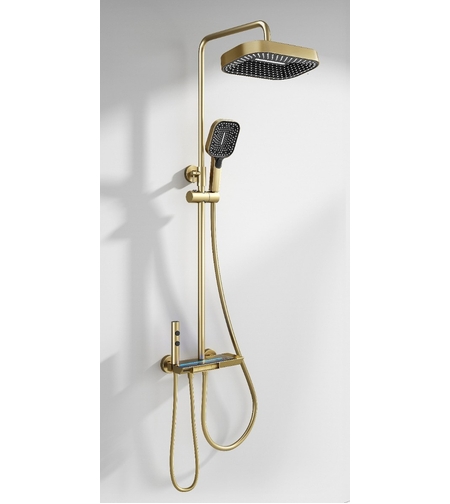 PIA201G-ПИАНО Душ система за баня с ЛЕД дисплей (GOLD)