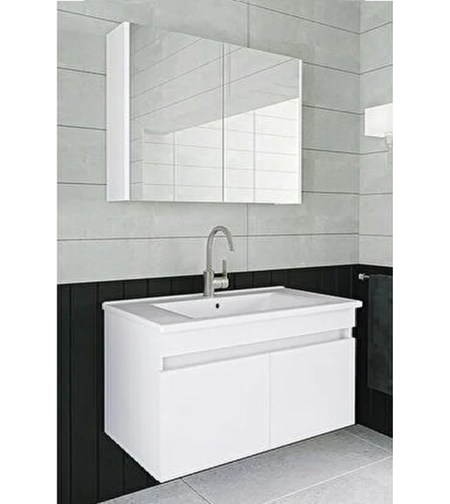 YNS-04 Комплект PVC шкафове за баня 80 см