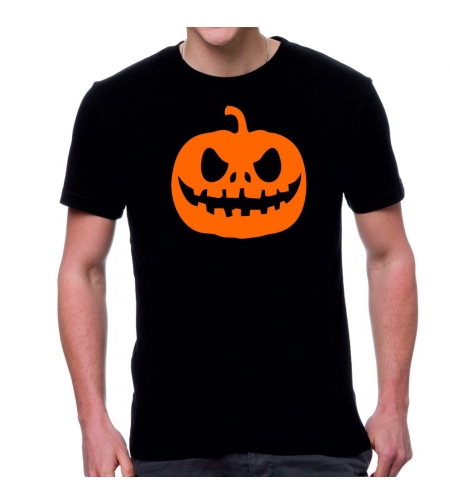 Черна мъжка тениска - Halloween