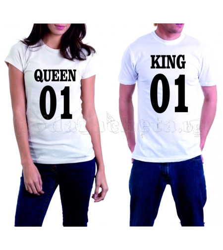 Бели тениски за двама - Queen and King 01