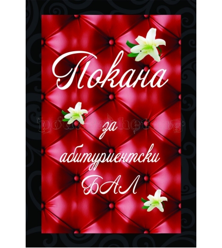 Покана за бал № 34