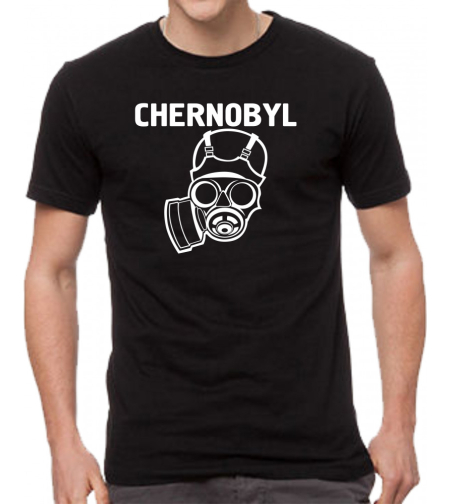 Черна мъжка тениска - Chernobyl