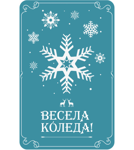 Коледен магнит 19