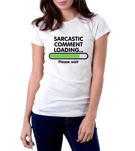 Бяла тениска - Sarcastic comment  loading