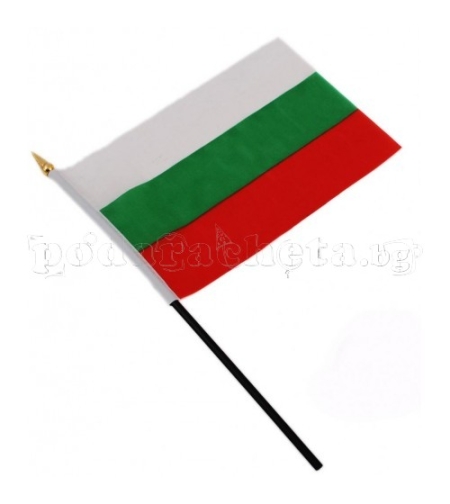 Знаме с дръжка - малко