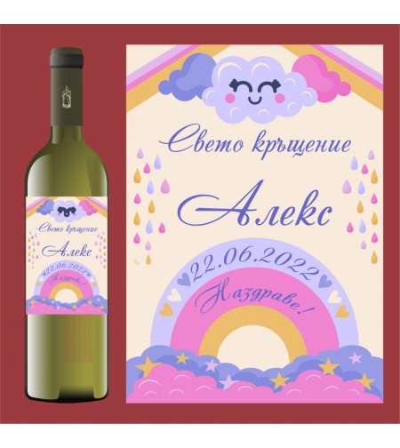 Етикет кръщене - 70