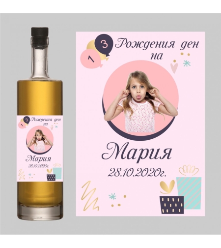 Етикет рожден ден - 13