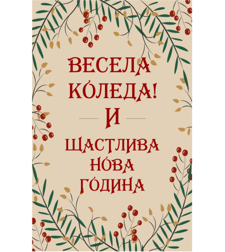 Коледен магнит 23