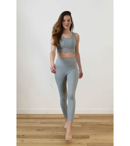 High Waist Legging Aqua