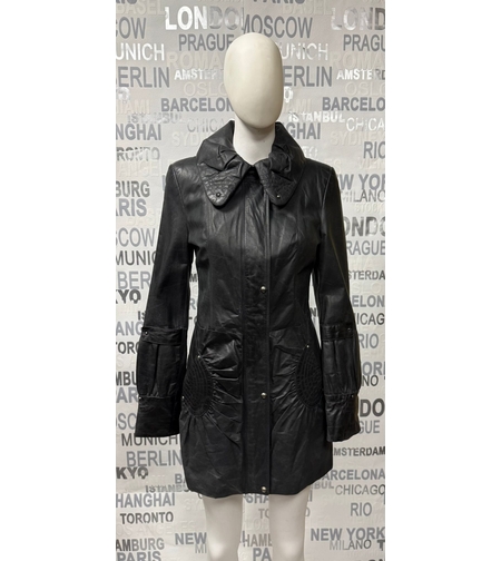 дамско  яке от естествена кожа