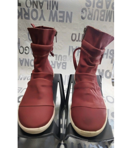 дамски боти от естествена кожа