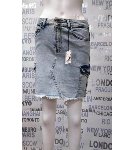 къса дънкова пола ЕVA