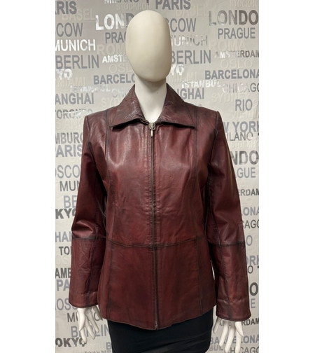 дамско  яке от естествена кожа