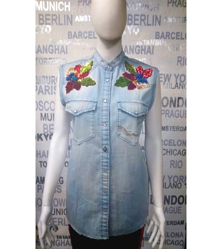 дамска  дънкова риза Replay