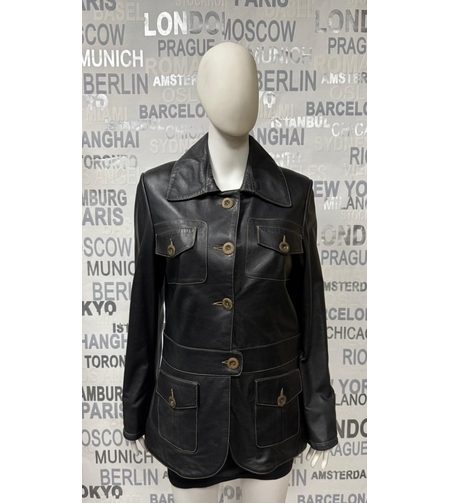 дамско  яке от естествена кожа