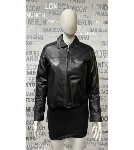 дамско  яке от естествена кожа