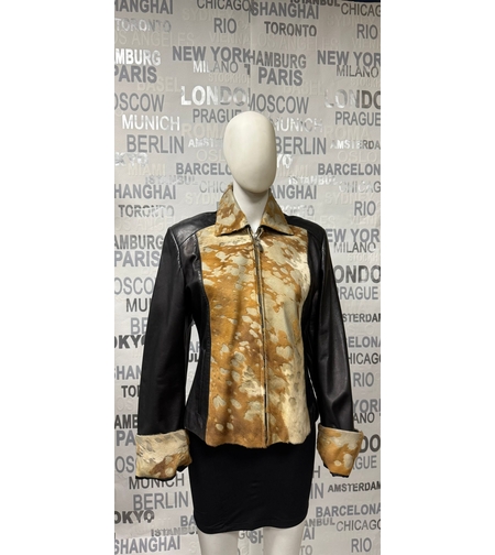 дамско  яке от естествена кожа