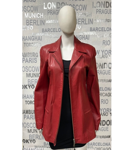 дамско  яке от естествена кожа