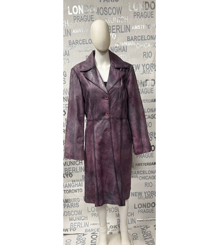 дамско  палто от естествена кожа