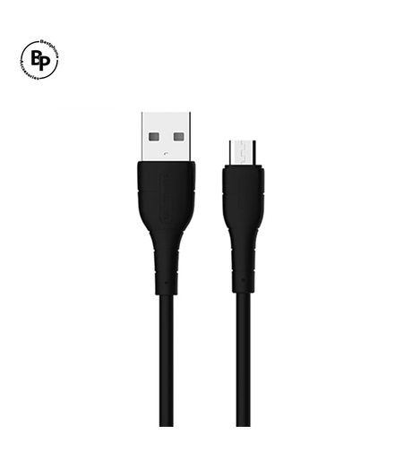 Кабел Somostel SMS-BP14 Usb - Micro, (1m) (3.1А) Black