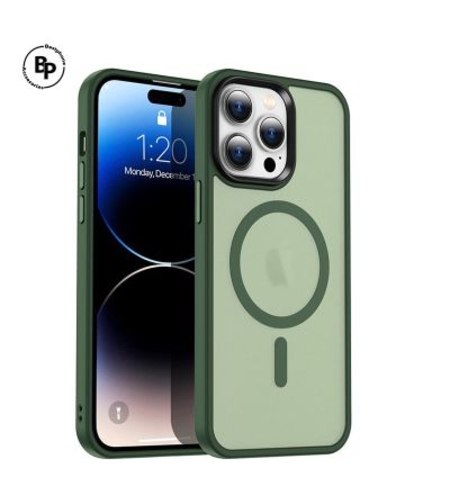 Силиконов Кейс Matte Skin iPhone 13 / iPhone 14 Green
