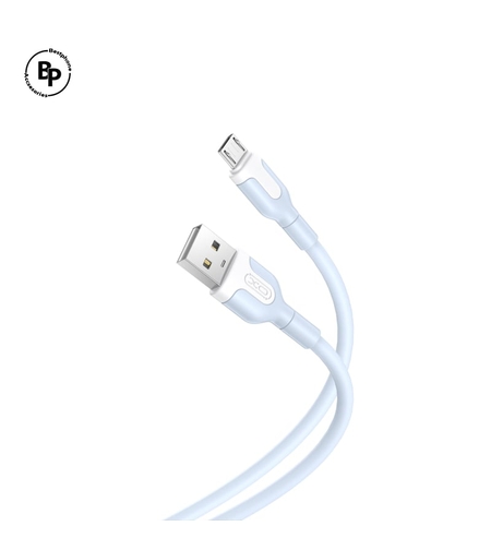 Кабел XO NB212 Usb - Micro, (1m) (2.1A) Blue