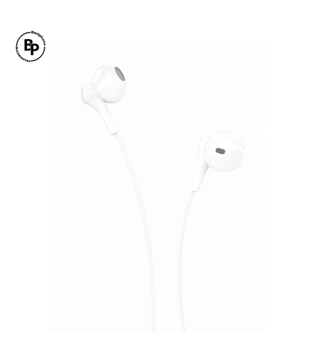 Слушалки XO EP39 с кабел jack (3,5mm) White