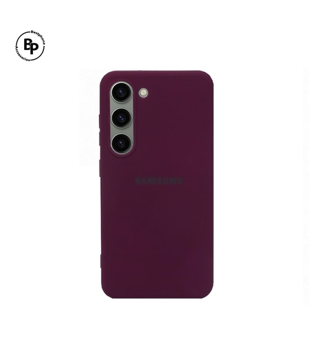 Силиконов кейс Samsung Note 20 Dark Violet