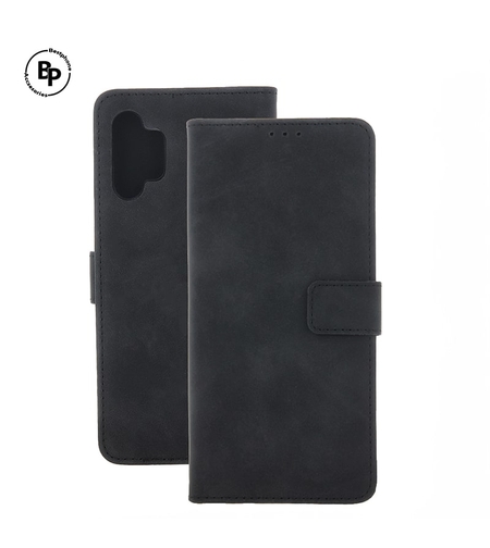Кожен Калъф Smart Valvet Samsung S24 Black