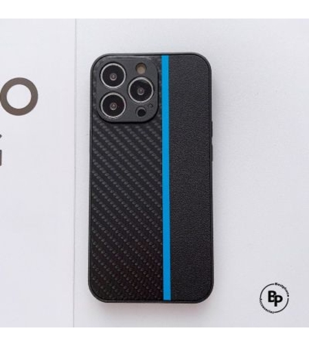 Силиконов кейс Carbon Fusion Huawei Magic 4 Blue Line
