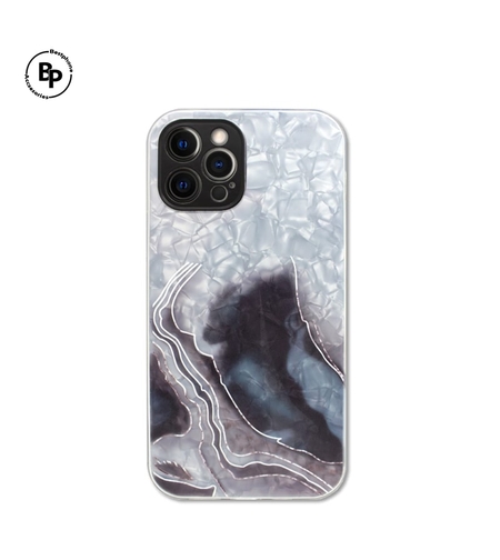 Силиконов кейс Marble iPhone 12 Pro Black