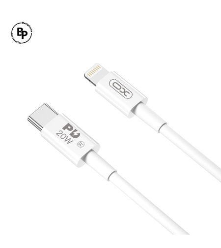 Кабел XO NB-Q189A PD Type-C - Lightning (1.0m) 20W White
