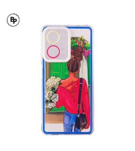 Силиконов кейс Lady Redmi Note 12s 4G Design#4