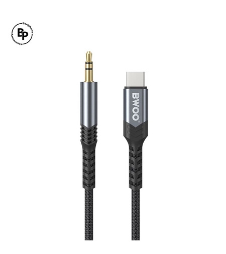 Bwoo Aux Кабел 3,5mm Jack - Type-C (1.2m)